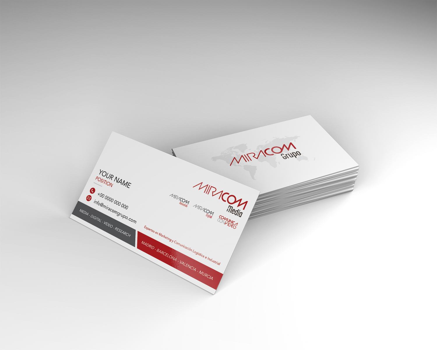 Business Card Design by dianpraditaputri for Open Circuit Television Producciones S.L. | Design #20419018