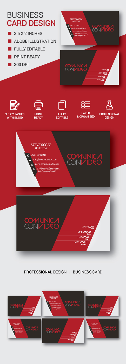 Diseño de Tarjeta de Presentación por Fusionex Studio para Open Circuit Television Producciones S.L. | Diseño #20355179