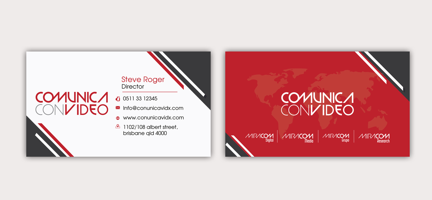 Diseño de Tarjeta de Presentación por Fusionex Studio para Open Circuit Television Producciones S.L. | Diseño #20393469