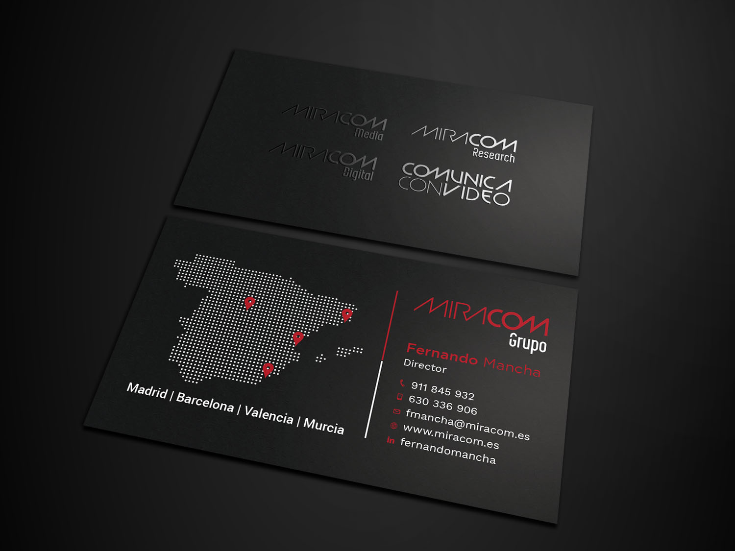 Business Card Design by Tripti Ranjan Gain for Open Circuit Television Producciones S.L. | Design #20347170