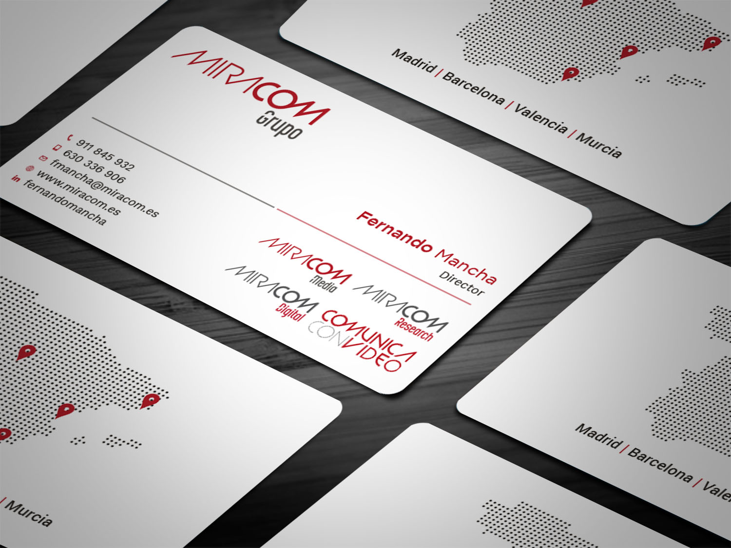 Business Card Design by Tripti Ranjan Gain for Open Circuit Television Producciones S.L. | Design #20347176