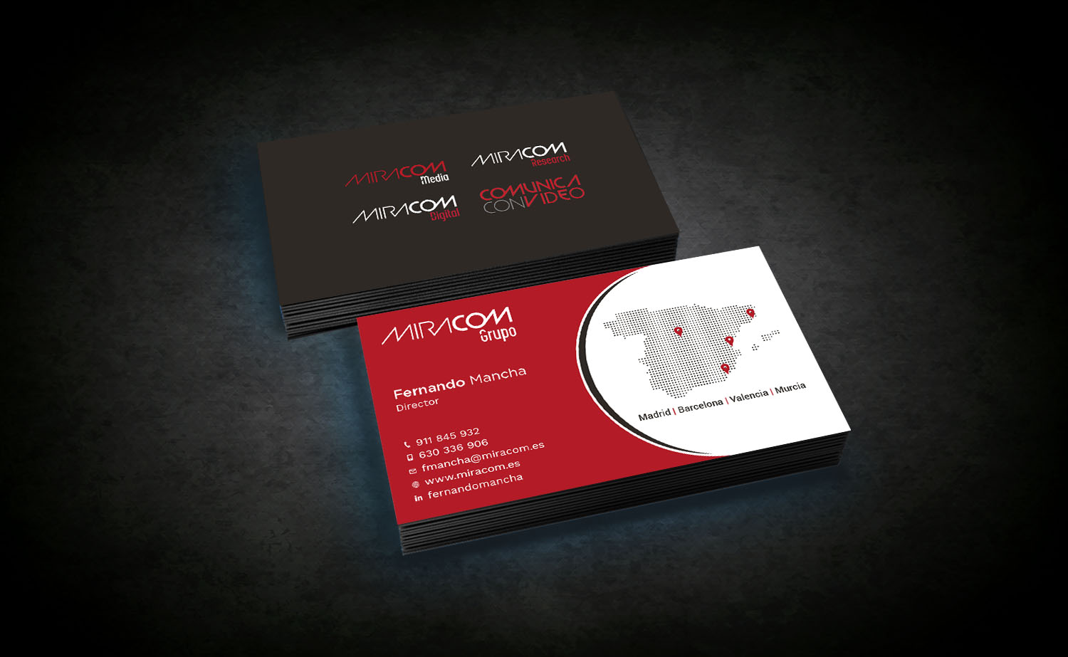 Visitenkarten-Design von Tripti Ranjan Gain für Open Circuit Television Producciones S.L. | Design #20347189
