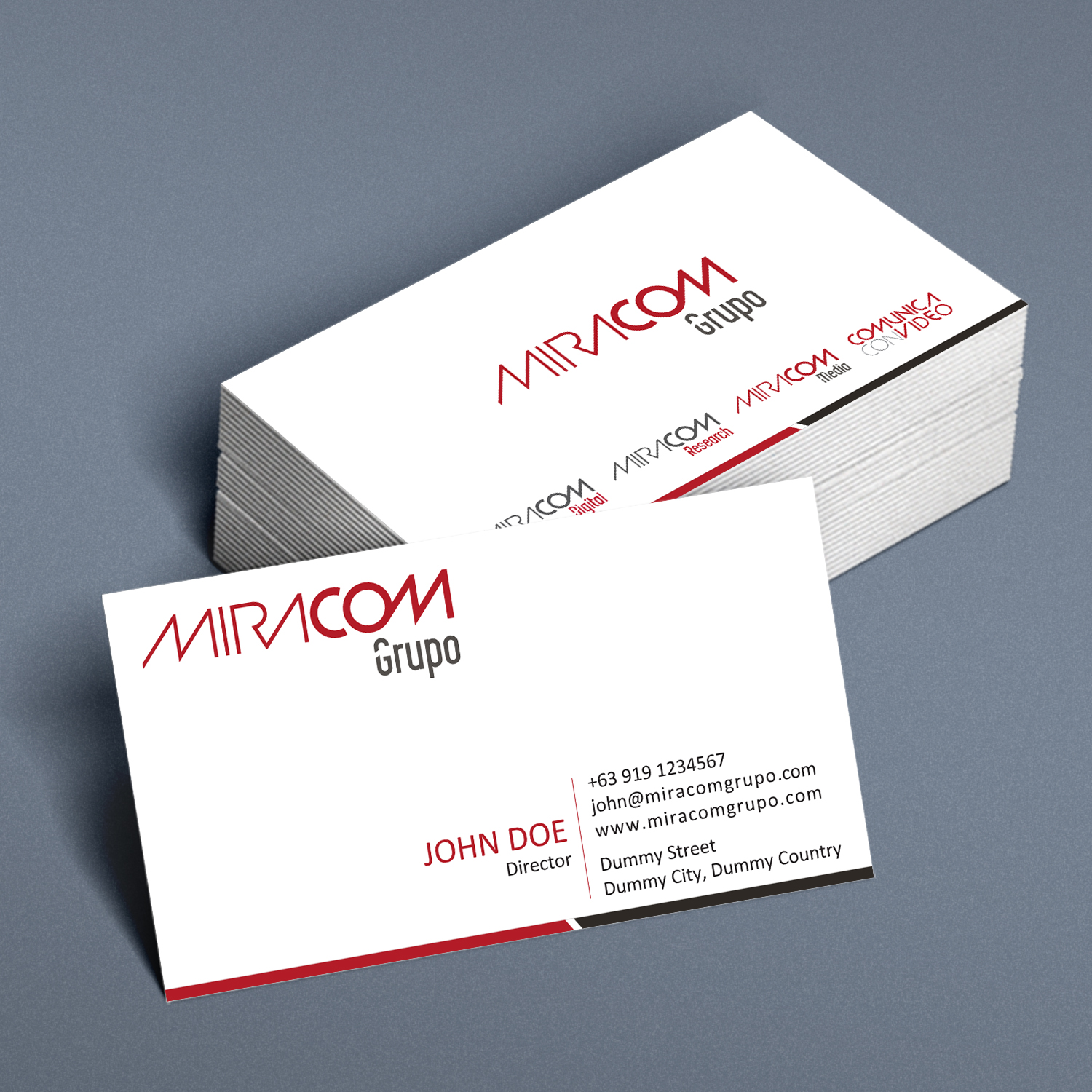 Business Card Design by Payel Paul for Open Circuit Television Producciones S.L. | Design #20354029