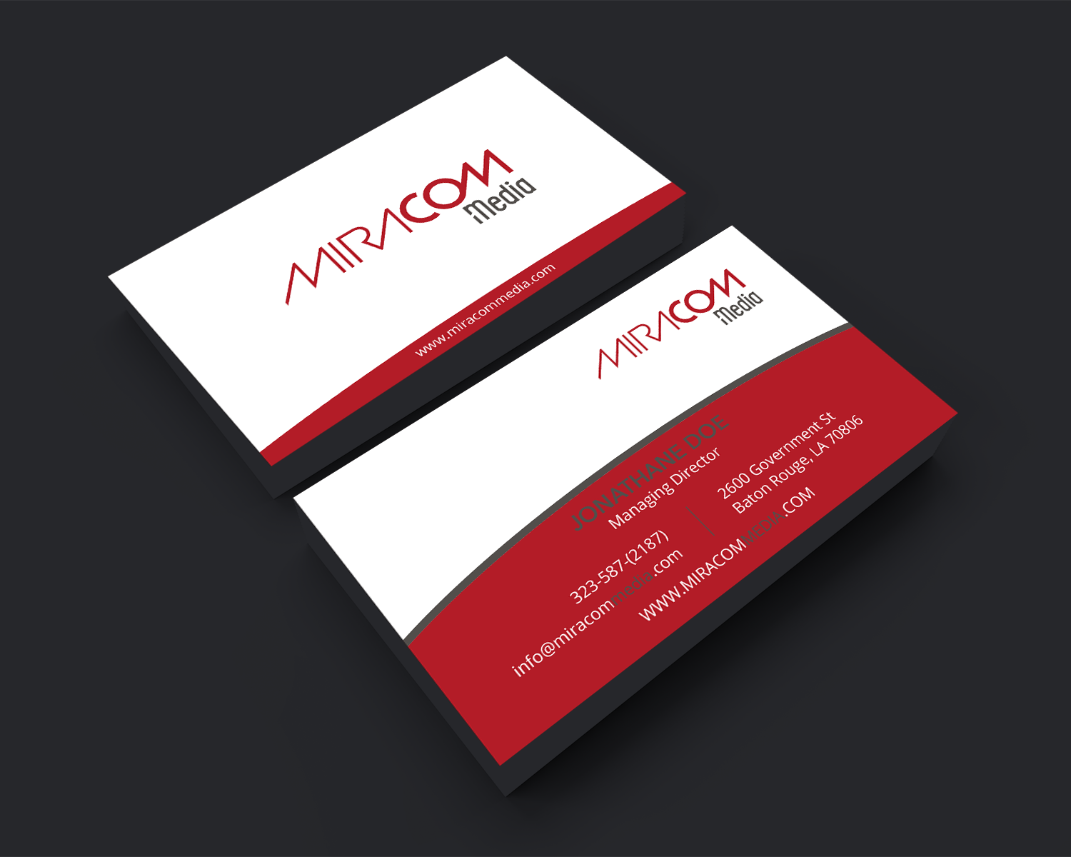 Design de Carte de Visite par HR KHAN pour Open Circuit Television Producciones S.L. | Design #20384402