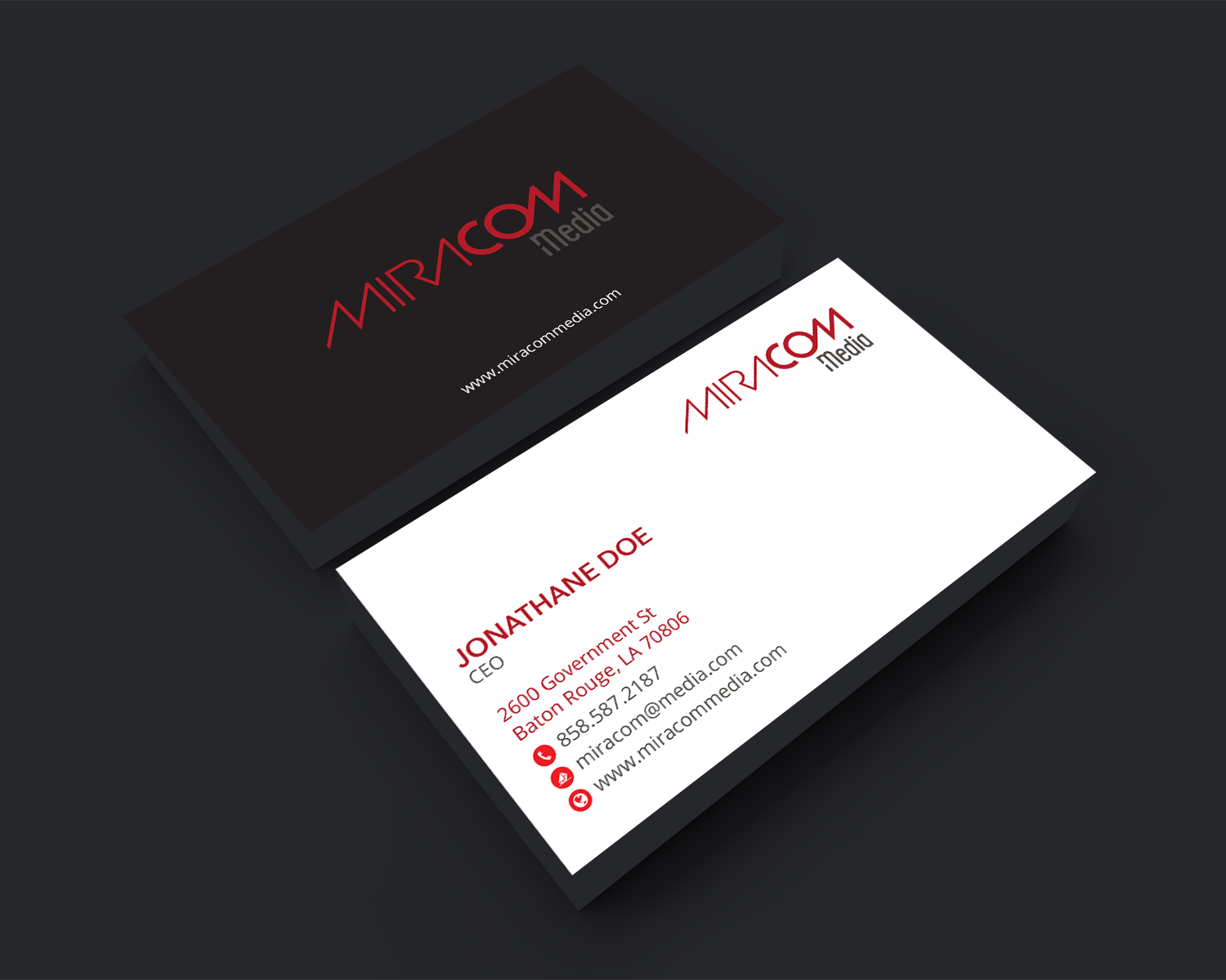 Diseño de Tarjeta de Presentación por HR KHAN para Open Circuit Television Producciones S.L. | Diseño #20384405