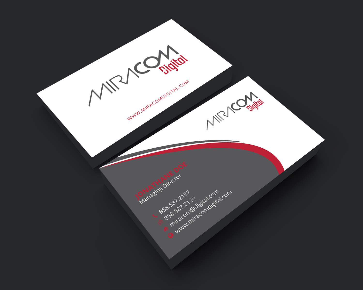 Diseño de Tarjeta de Presentación por HR KHAN para Open Circuit Television Producciones S.L. | Diseño #20403169