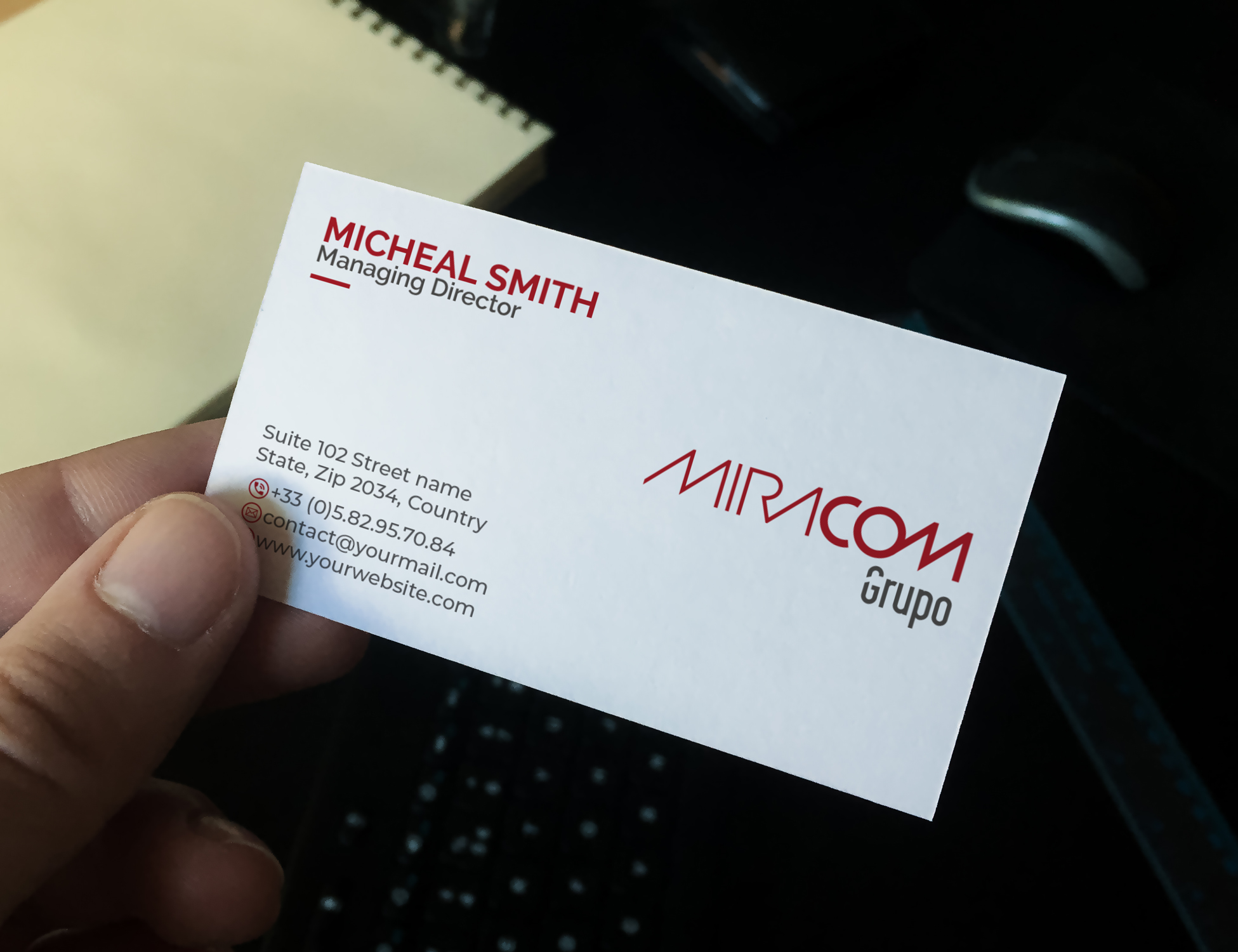 Diseño de Tarjeta de Presentación por R.design para Open Circuit Television Producciones S.L. | Diseño #20371877