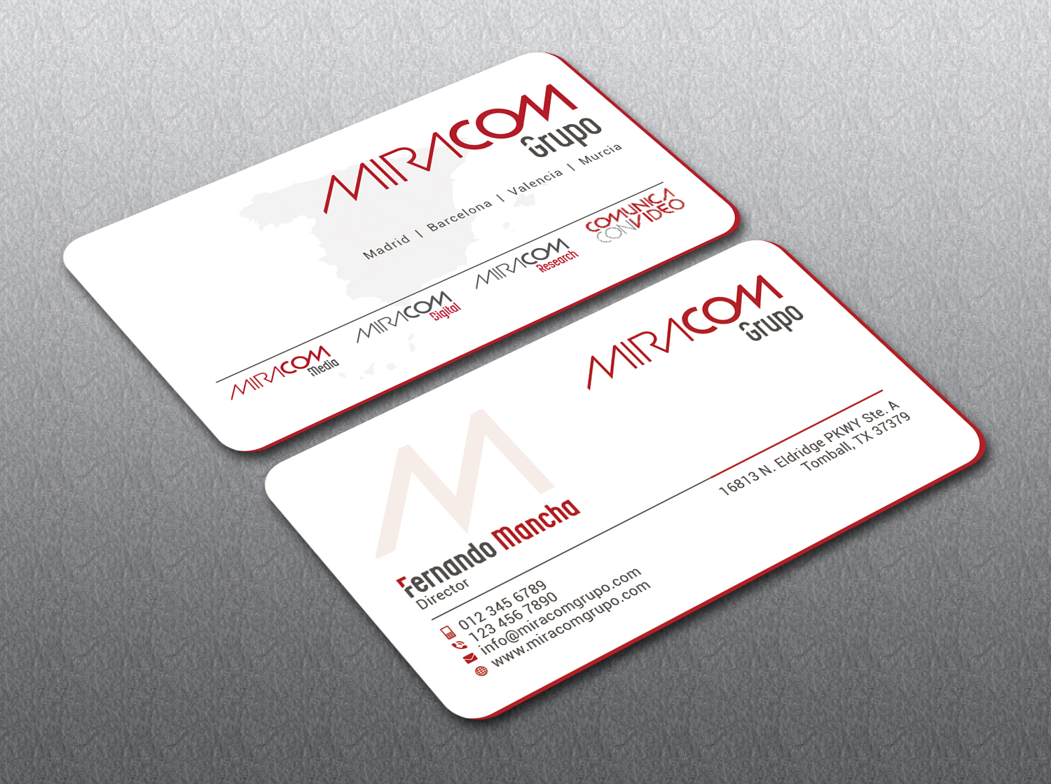 Business Card Design by Bold Pixels for Open Circuit Television Producciones S.L. | Design #20399116