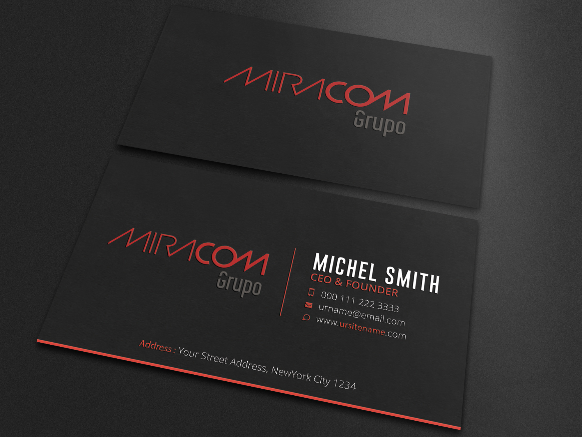 Diseño de Tarjeta de Presentación por Sujan4art para Open Circuit Television Producciones S.L. | Diseño #20359361