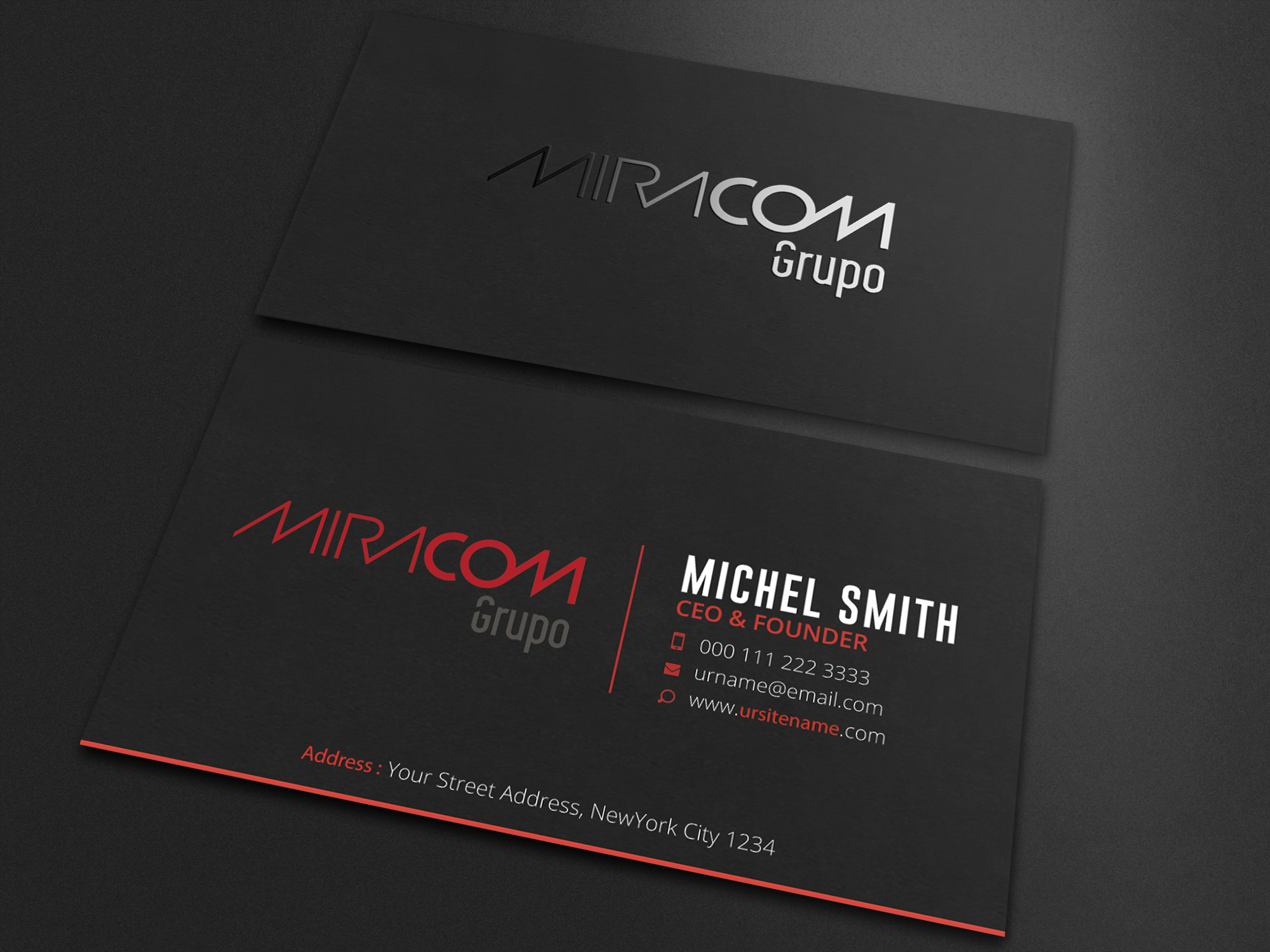 Diseño de Tarjeta de Presentación por Sujan4art para Open Circuit Television Producciones S.L. | Diseño #20359363