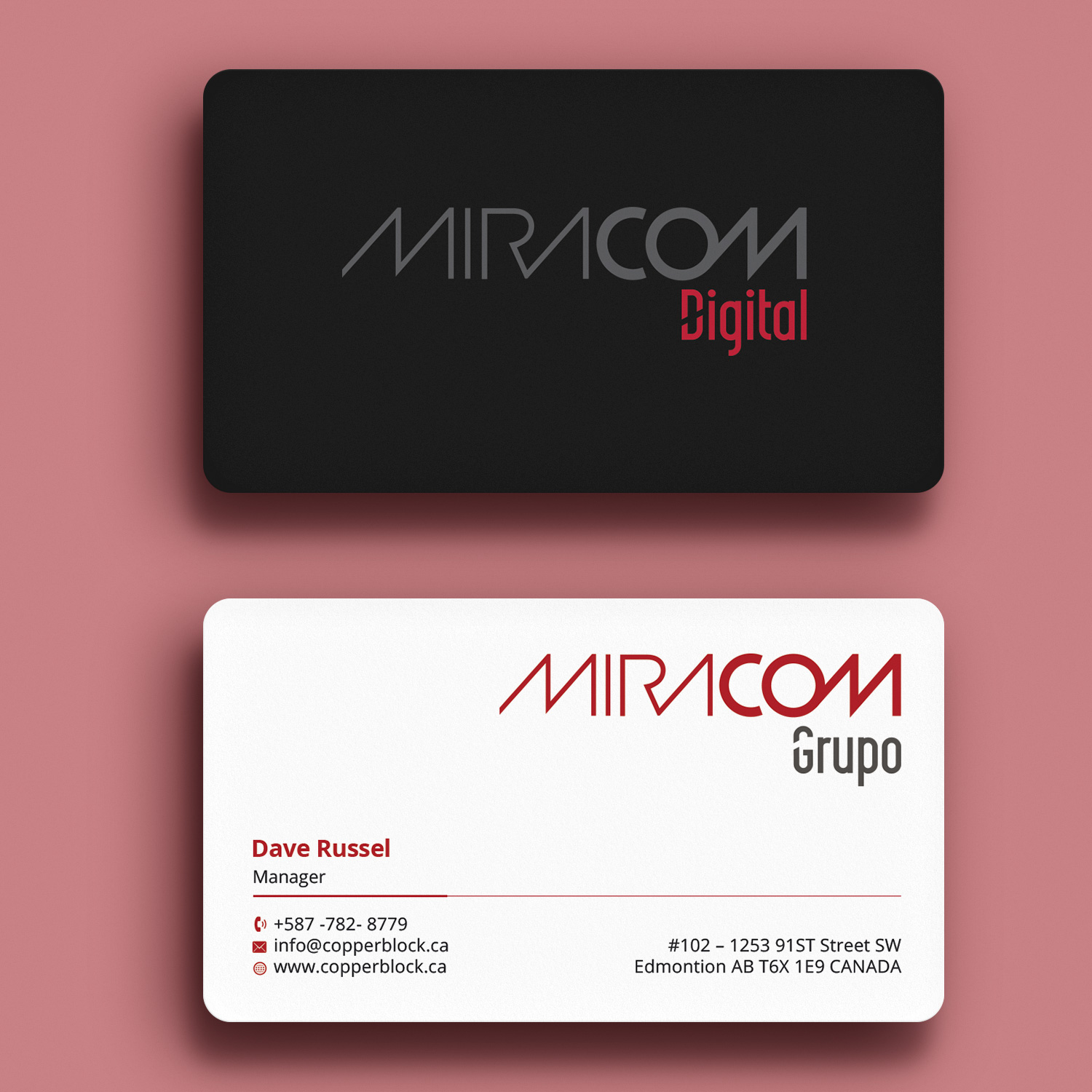 Diseño de Tarjeta de Presentación por Sujan4art para Open Circuit Television Producciones S.L. | Diseño #20359373