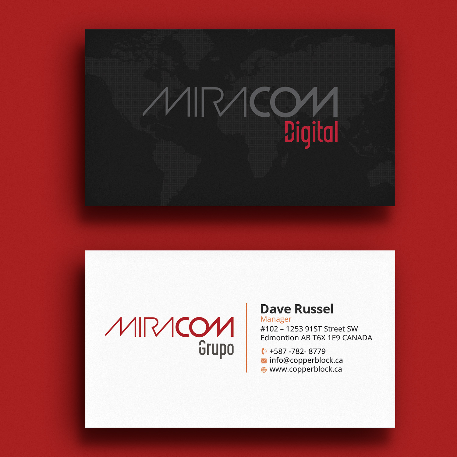 Diseño de Tarjeta de Presentación por Sujan4art para Open Circuit Television Producciones S.L. | Diseño #20359378