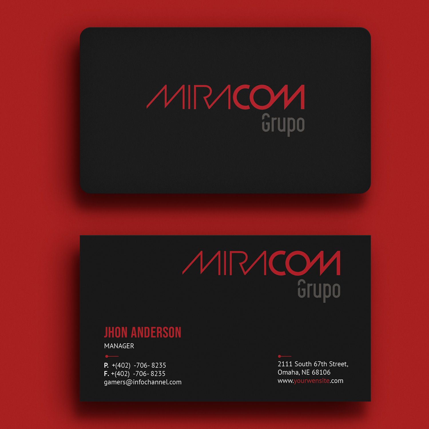 Business Card Design by Sujan4art for Open Circuit Television Producciones S.L. | Design #20359399
