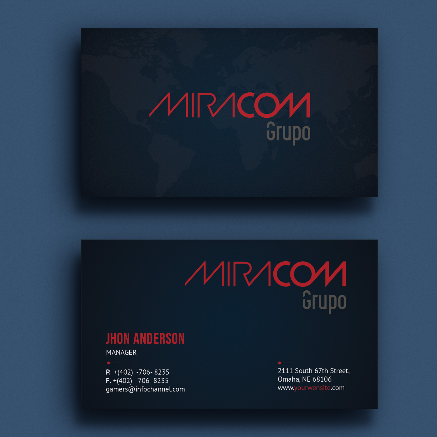 Diseño de Tarjeta de Presentación por Sujan4art para Open Circuit Television Producciones S.L. | Diseño #20359404