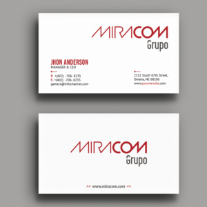 Diseño de Tarjeta de Presentación por Sujan4art para Open Circuit Television Producciones S.L. | Diseño: #20393010