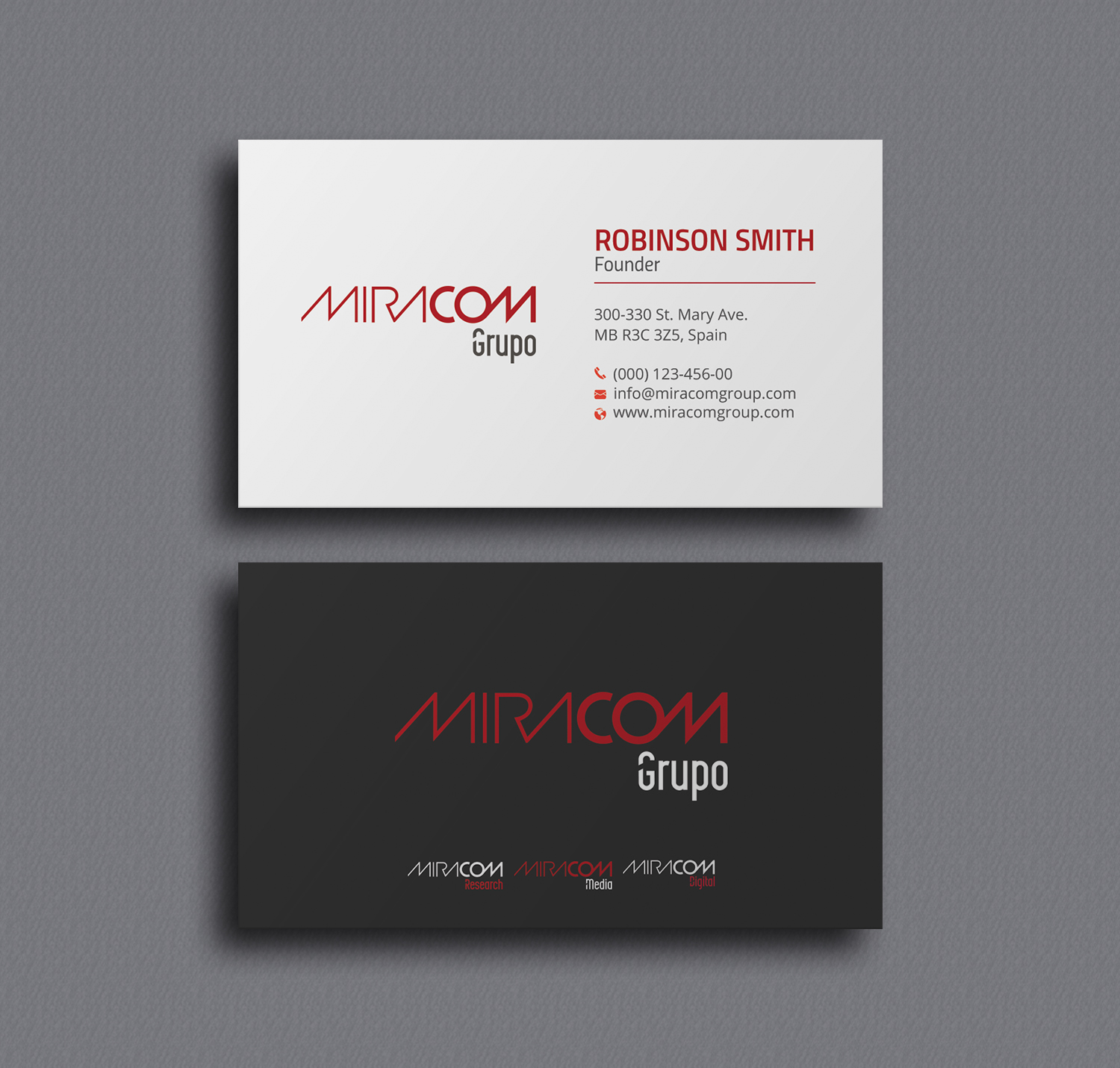 Business Card Design by Seerat Razzaki for Open Circuit Television Producciones S.L. | Design #20381643