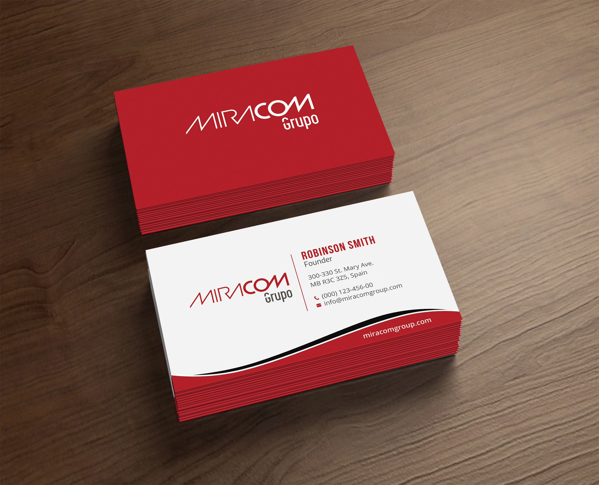 Diseño de Tarjeta de Presentación por Seerat Razzaki para Open Circuit Television Producciones S.L. | Diseño #20401619