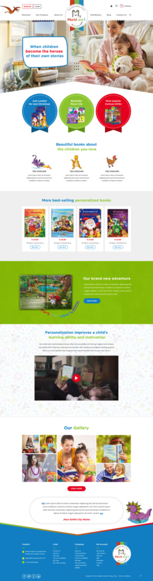 Web Design par pb pour Mon Monde a Moi | Design : #20354277