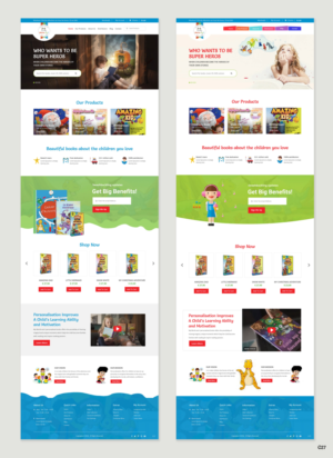 Web Design par pb pour Mon Monde a Moi | Design : #20354281