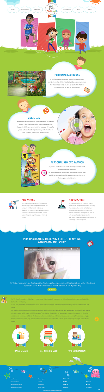 Web Design by pb for Mon Monde a Moi | Design #20354288