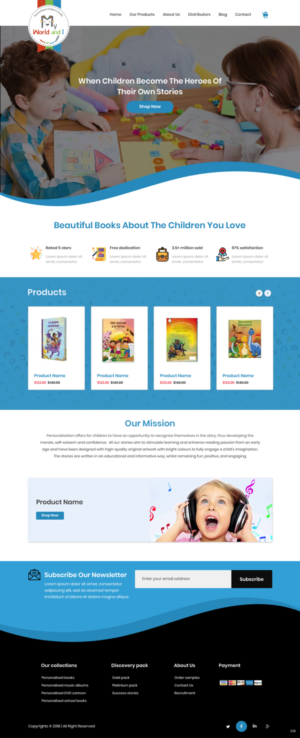 Web Design par pb pour Mon Monde a Moi | Design : #20362500