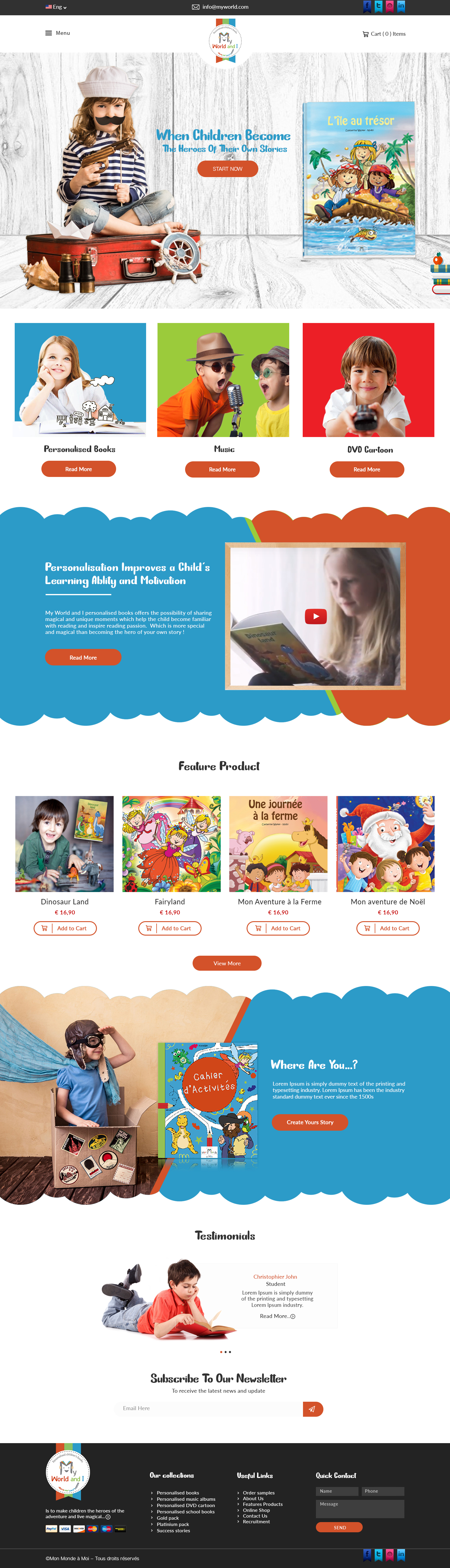 Web Design by bdesigner9 for Mon Monde a Moi | Design #20368465