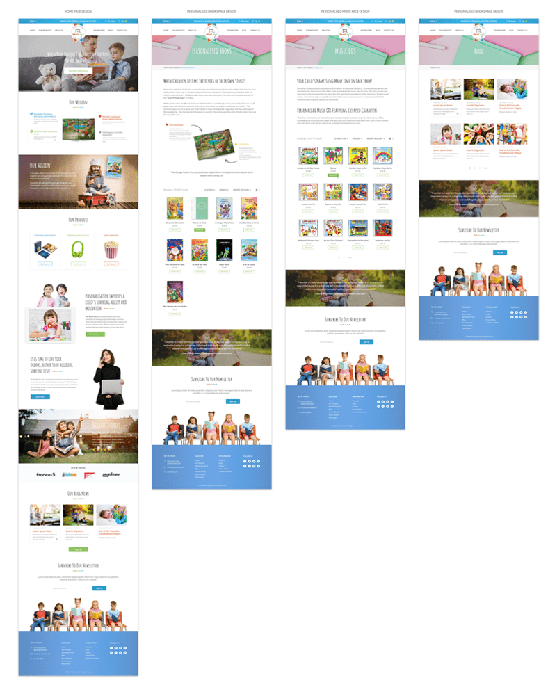 Web Design par Sadek pour Mon Monde a Moi | Design #20390906