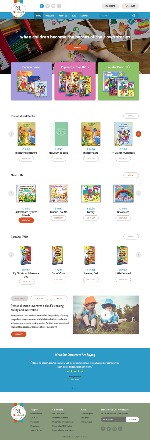 Diseño Web por Ubaidwani para Mon Monde a Moi | Diseño #20373543