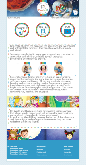 Web Design by lunarcolor for Mon Monde a Moi | Design #20398534