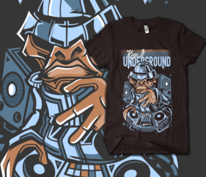 T-shirt Design by WAGUM Studio