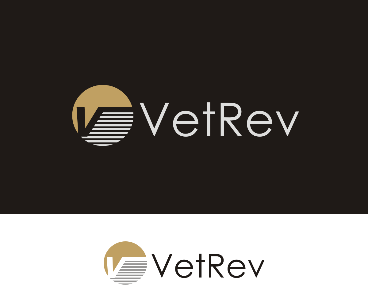 Logo Design by T I K H E - L M W for VetRev | Design #20379460