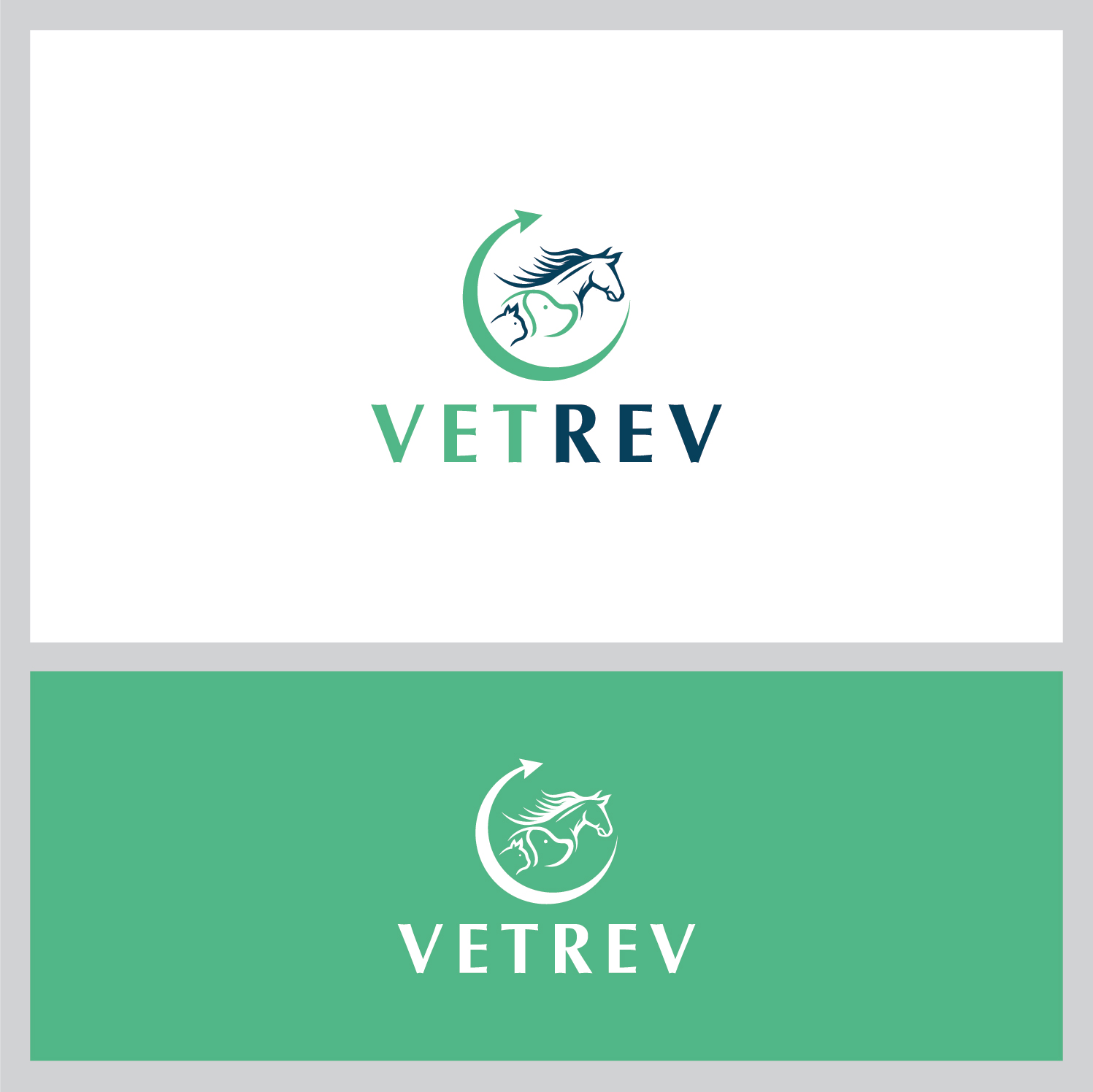 Logo Design by Deziners Zone for VetRev | Design #20361615