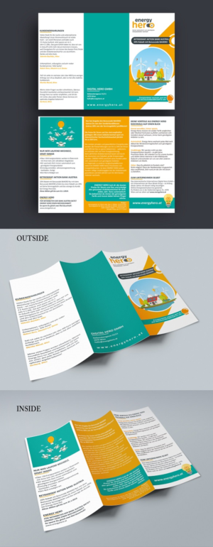 Create a Flyer for switching service Energy Hero based on content & style provided | Diseño de Flyer por yganess