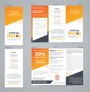 Create a Flyer for switching service Energy Hero based on content & style provided | Diseño de Flyer por vcreatived