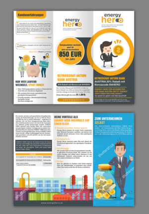 Create a Flyer for switching service Energy Hero based on content & style provided | Diseño de Flyer por Schöpfer