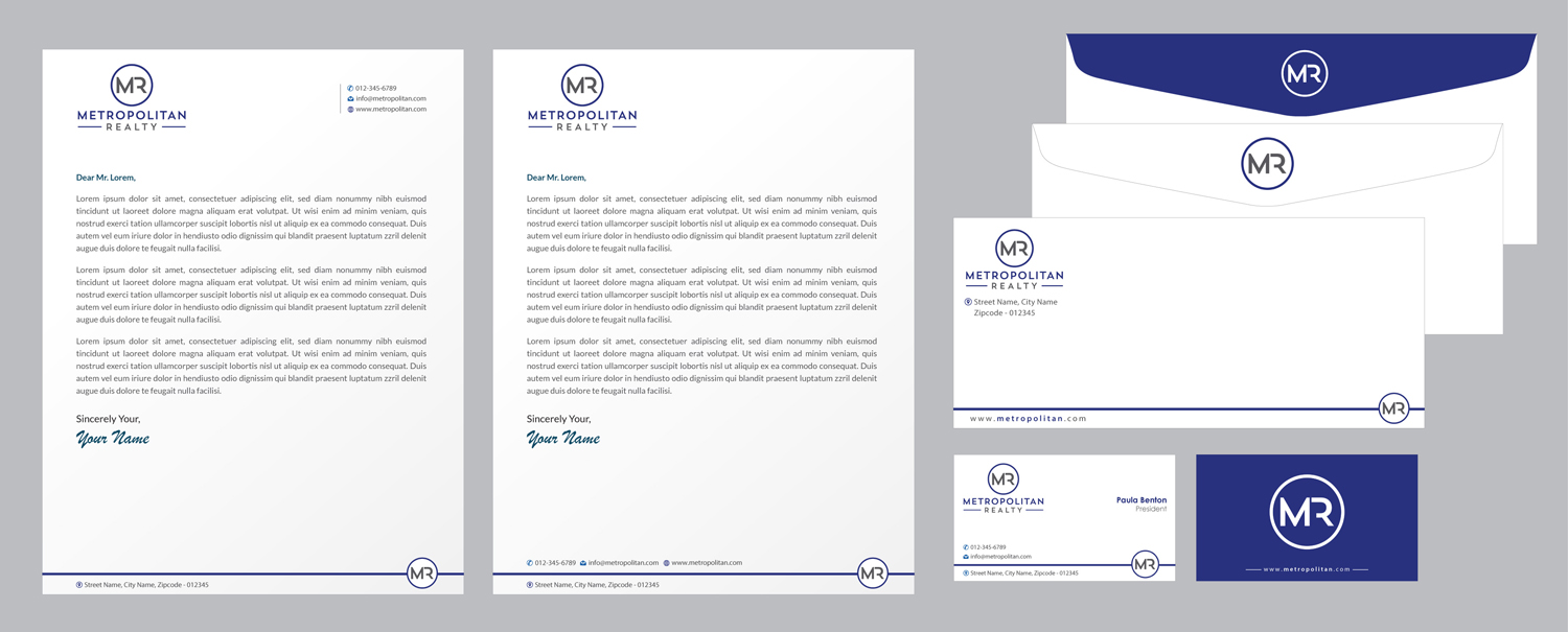 Schreibwaren-Design von Infinitive Technology für Elli NY Design | Design #20407972