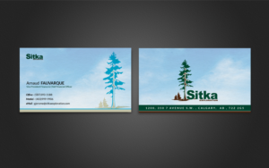 Sitka Exploration Ltd. - Refreshed business card challenge | Design de Carte de Visite par  Artman