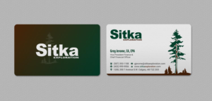 Design de Carte de Visite par INDIAN_Ashok pour Wine Club - Sitka Exploration Ltd. | Design #20351396