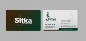 Business Card Design by INDIAN_Ashok for Wine Club - Sitka Exploration Ltd. | Design: #20351413