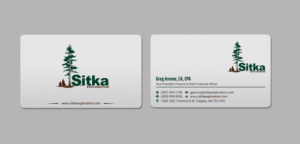 Business Card Design by INDIAN_Ashok for Wine Club - Sitka Exploration Ltd. | Design: #20351417
