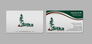 Business Card Design by INDIAN_Ashok for Wine Club - Sitka Exploration Ltd. | Design: #20351419