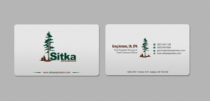 Business Card Design by INDIAN_Ashok for Wine Club - Sitka Exploration Ltd. | Design: #20351423