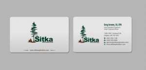 Business Card Design by INDIAN_Ashok for Wine Club - Sitka Exploration Ltd. | Design: #20351426