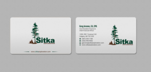 Business Card Design by INDIAN_Ashok for Wine Club - Sitka Exploration Ltd. | Design: #20351454