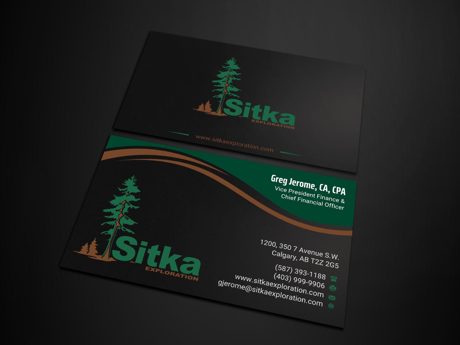 Design de Carte de Visite par INDIAN_Ashok pour Wine Club - Sitka Exploration Ltd. | Design #20351667