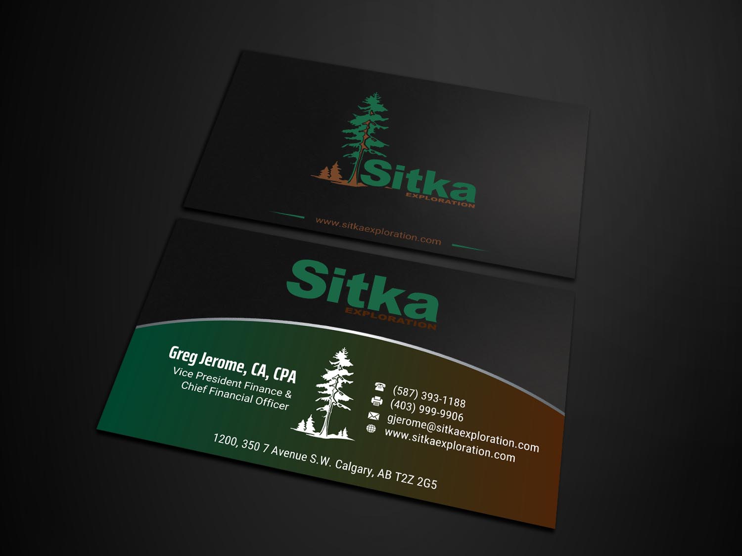 Design de Carte de Visite par INDIAN_Ashok pour Wine Club - Sitka Exploration Ltd. | Design #20351674