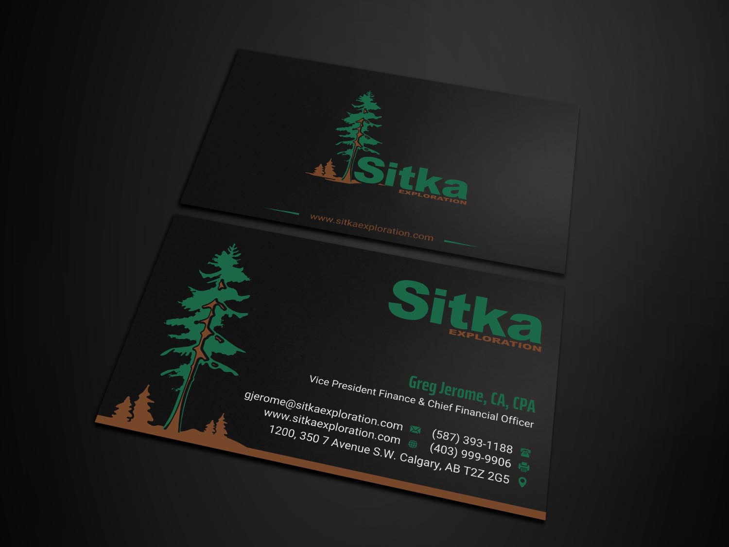 Design de Carte de Visite par INDIAN_Ashok pour Wine Club - Sitka Exploration Ltd. | Design #20351681
