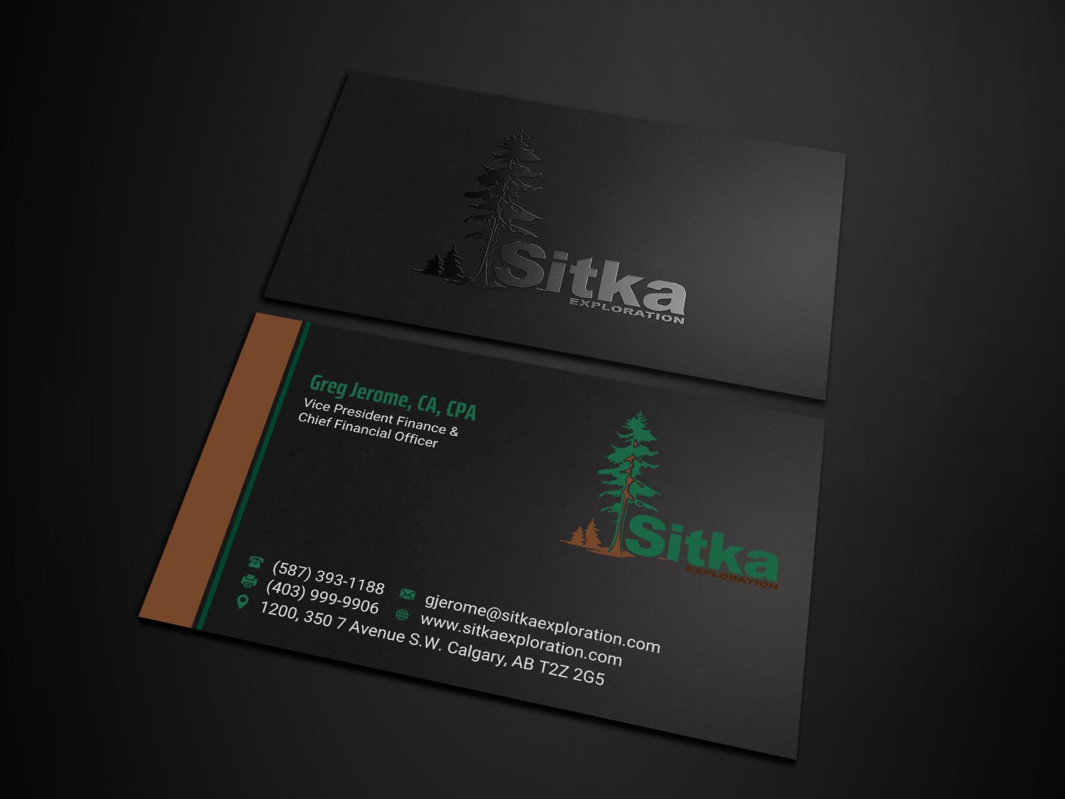 Design de Carte de Visite par INDIAN_Ashok pour Wine Club - Sitka Exploration Ltd. | Design #20351688