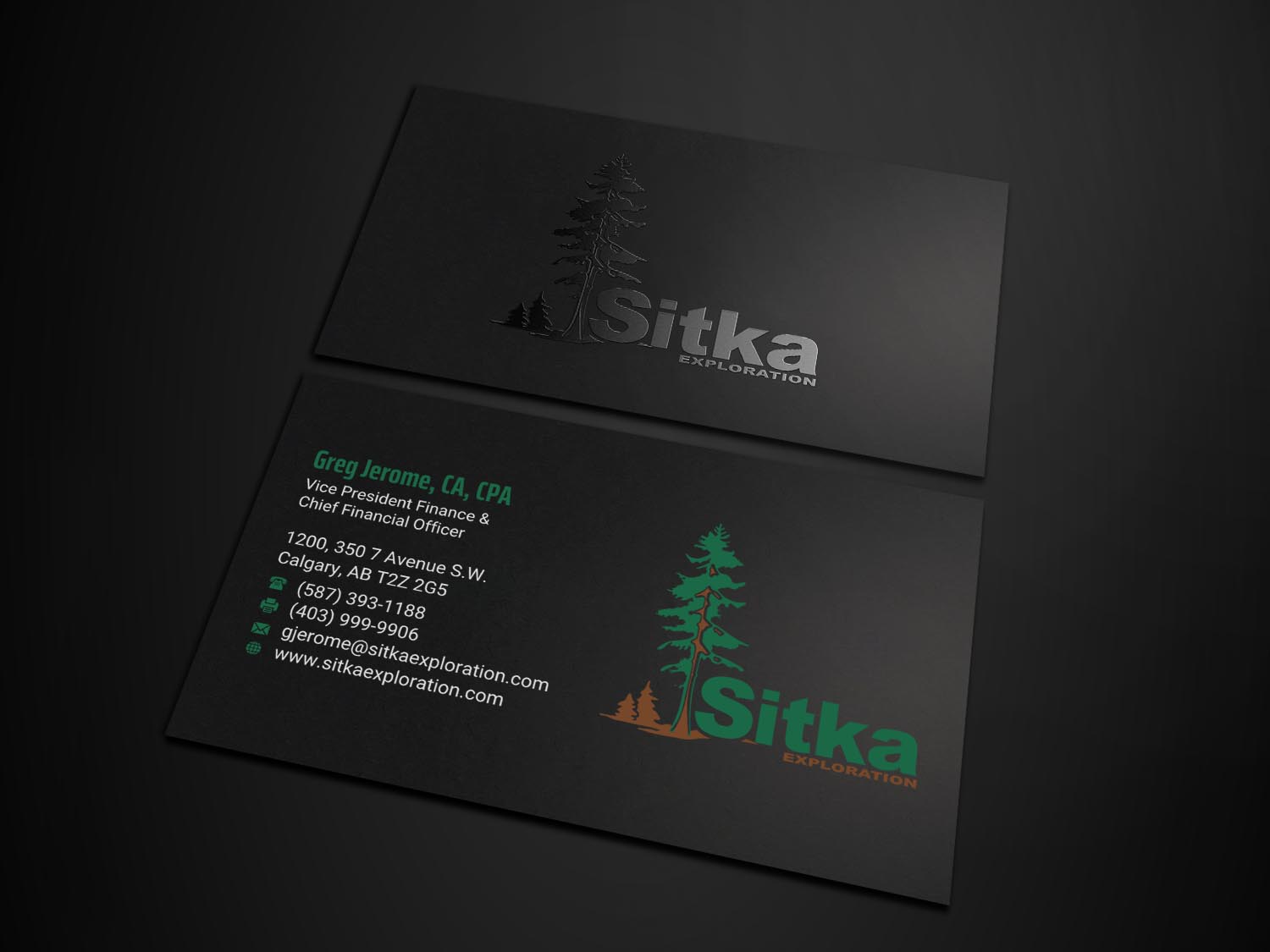 Design de Carte de Visite par INDIAN_Ashok pour Wine Club - Sitka Exploration Ltd. | Design #20351691