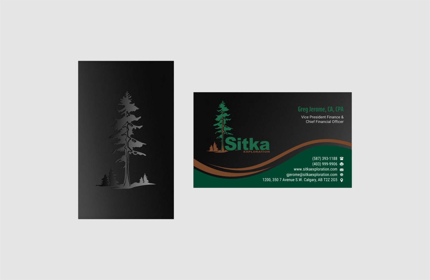 Design de Carte de Visite par INDIAN_Ashok pour Wine Club - Sitka Exploration Ltd. | Design #20351832